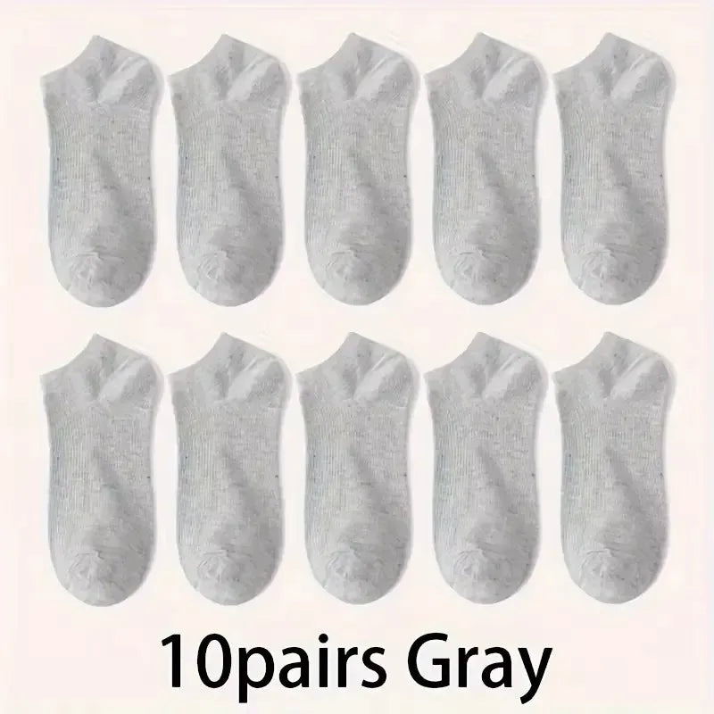 Unisex Ankle Socks Lightweight Everyday Comfort