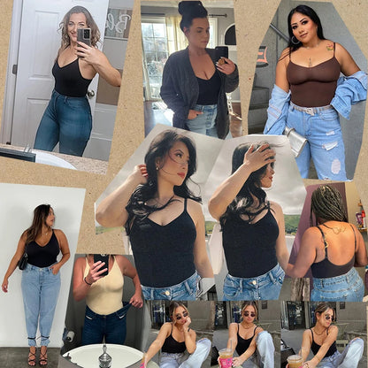 Women's V-Neck Shaping Bodysuit