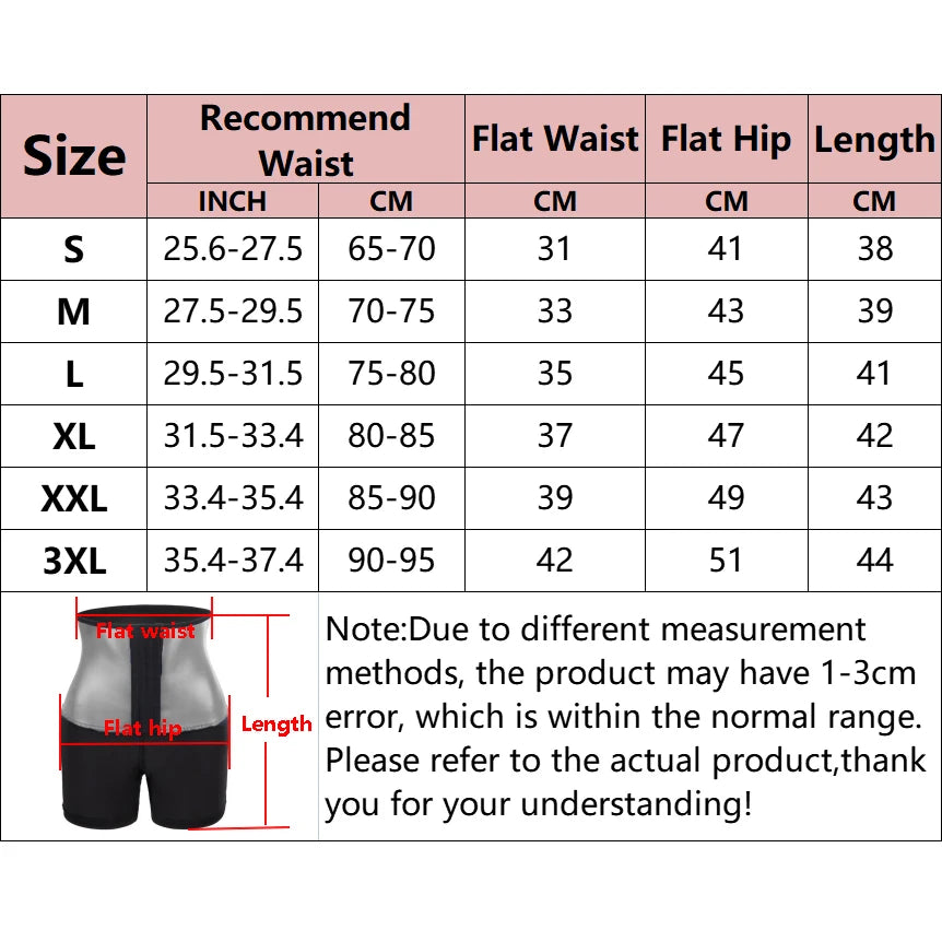 Women's High-Waist Sauna Shaping Shorts
