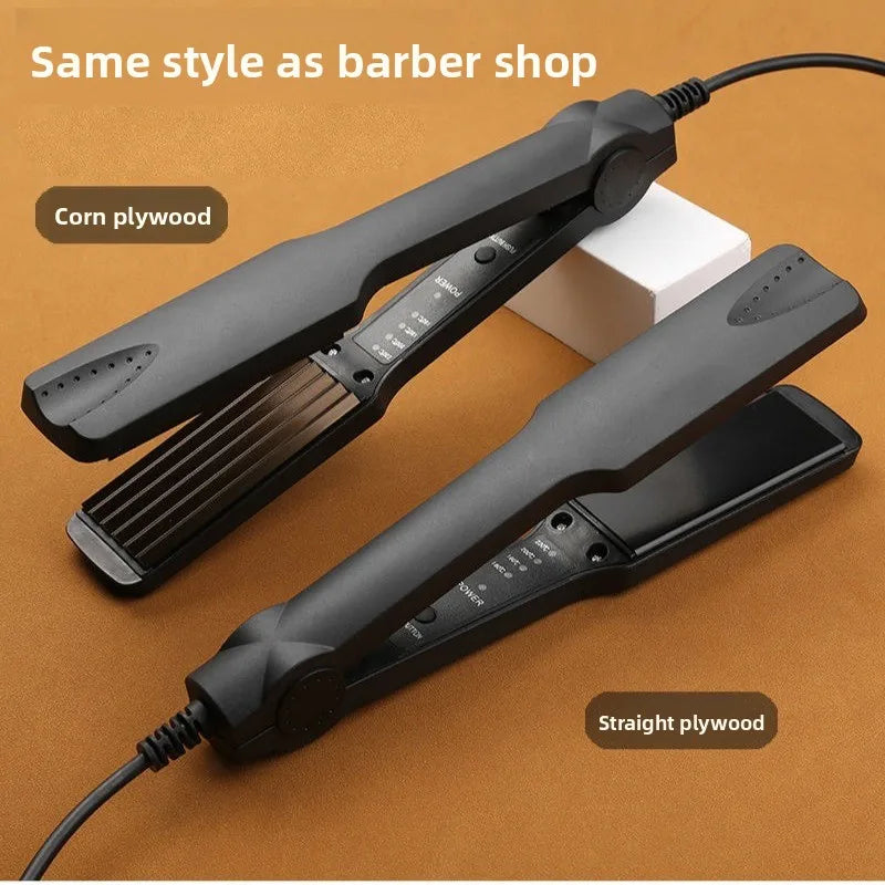 Ceramic Hair Crimper with Adjustable Temperature