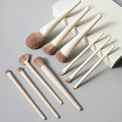 13 Piece Makeup Brush Set with Storage Pouch