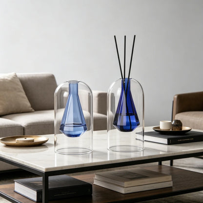 Elegant Glass Reed Diffuser Bottle - Modern Home Decor