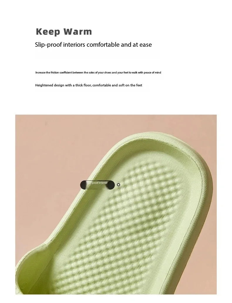 Unisex Soft Eva Shower Slippers