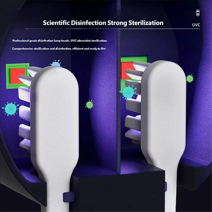 Rechargeable Wall-Mounted Toothbrush Hilder