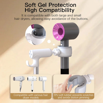 Adjustable Hands-Free Hair Dryer Stand