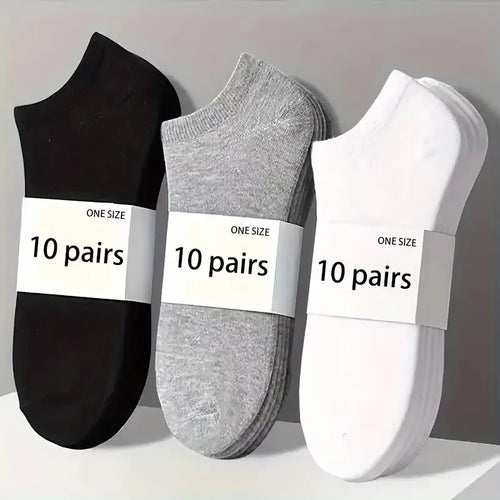 Unisex Ankle Socks Lightweight Everyday Comfort