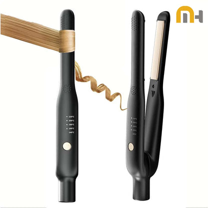 2-in-1 Mini Ceramic Hair Straightener & Curler