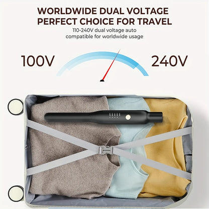 2-in-1 Mini Ceramic Hair Straightener & Curler