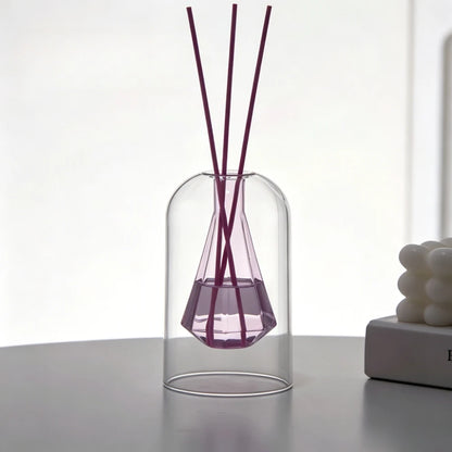 Elegant Glass Reed Diffuser Bottle - Modern Home Decor