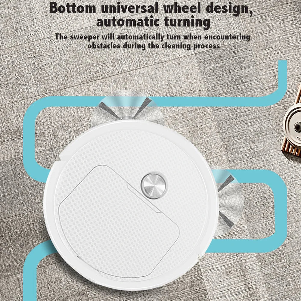 3-in-1 Mini Robot Vacuum Cleaner