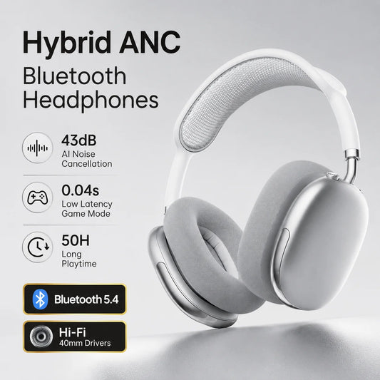 Wireless Bluetooth Headphones with ANC