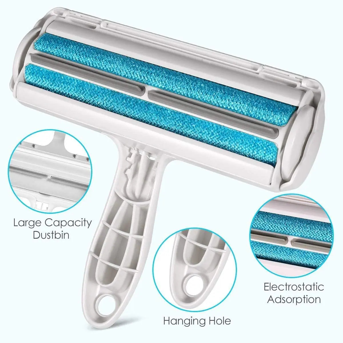 Reusable Pet Hair Remover Roller for Furniture