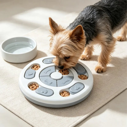 Interactive Dog Puzzle Feeder & Slow Food Dispenser