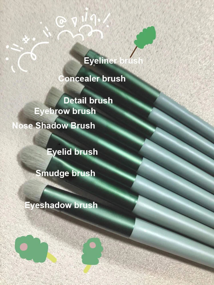 13 Piece Makeup Brush Set with Storage Pouch