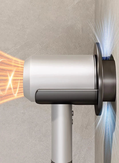 Self-Adhesive Wall-Mounted Hair Dryer Holder