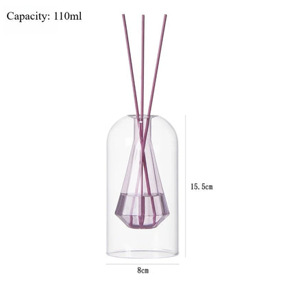 Elegant Glass Reed Diffuser Bottle - Modern Home Decor
