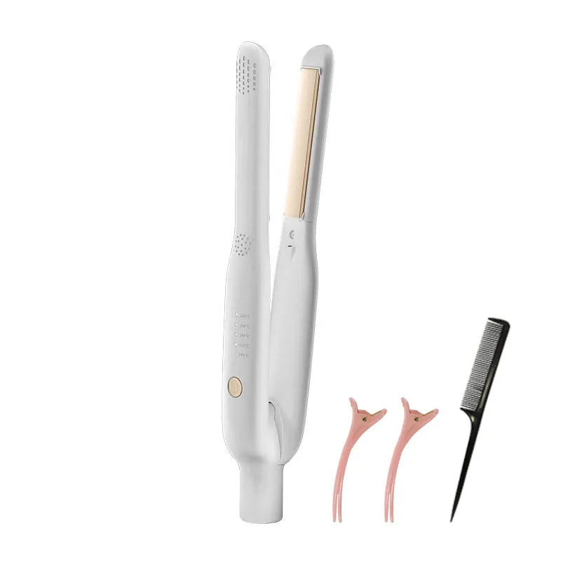 2-in-1 Mini Ceramic Hair Straightener & Curler