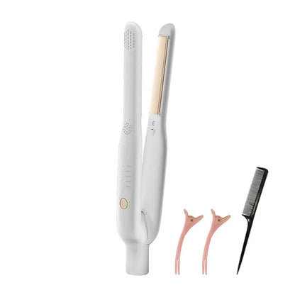 2-in-1 Mini Ceramic Hair Straightener & Curler