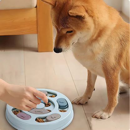 Interactive Dog Puzzle Feeder & Slow Food Dispenser