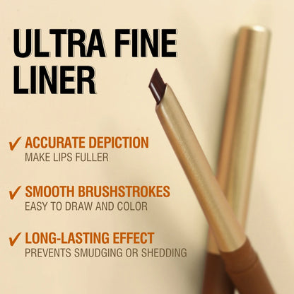 Matte Lip Liner Pencil Nude & Brown Shades