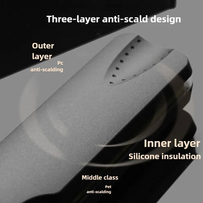 Ceramic Hair Crimper with Adjustable Temperature