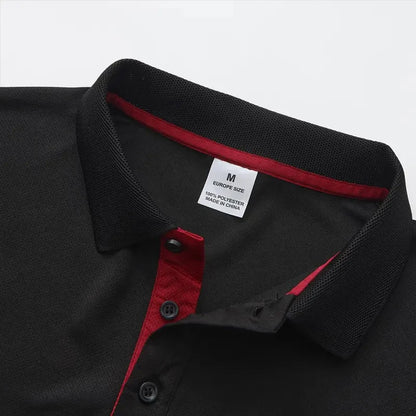 Men's Long Sleeve Polo Shirt