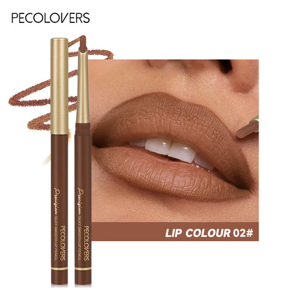 Matte Lip Liner Pencil Nude & Brown Shades