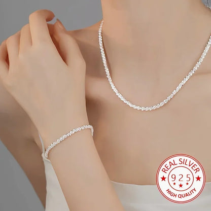Elegant Necklace & Bracelet Set for Women